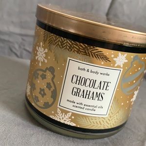 Chocolate Grahams 3 Wick Candle